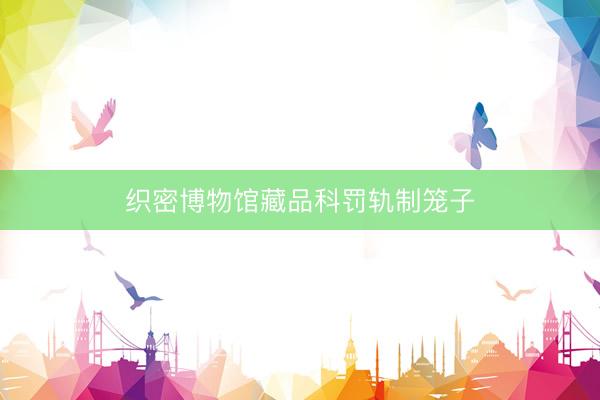 织密博物馆藏品科罚轨制笼子